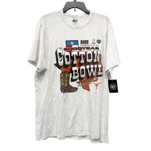 '47 Brand Unisex Ohio State Buckeyes Cotton‎ Bowl Crewneck T Shirt Gray Size XXL